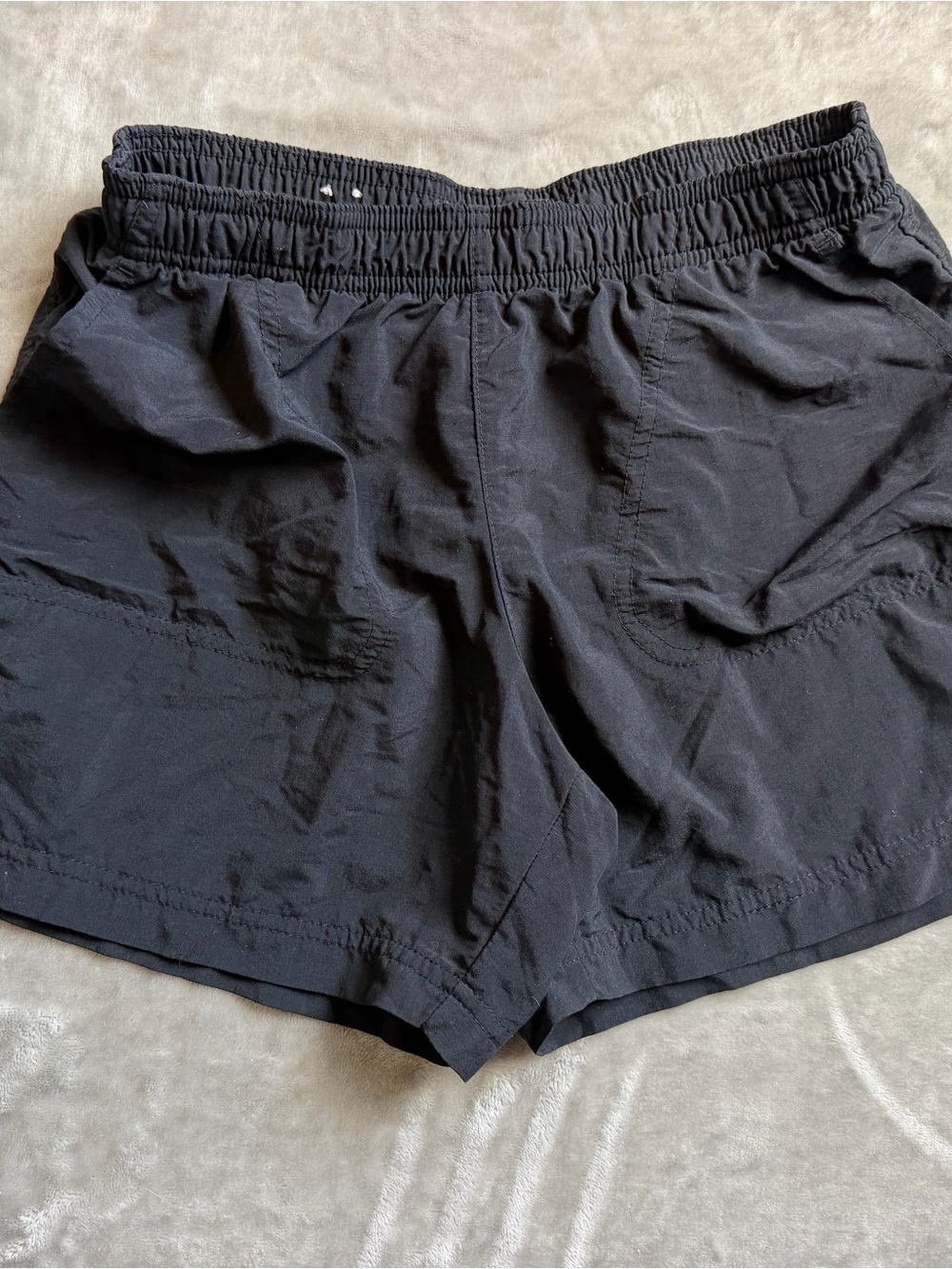 Columbia Black Women's Athletic Elastic-Waist Shorts